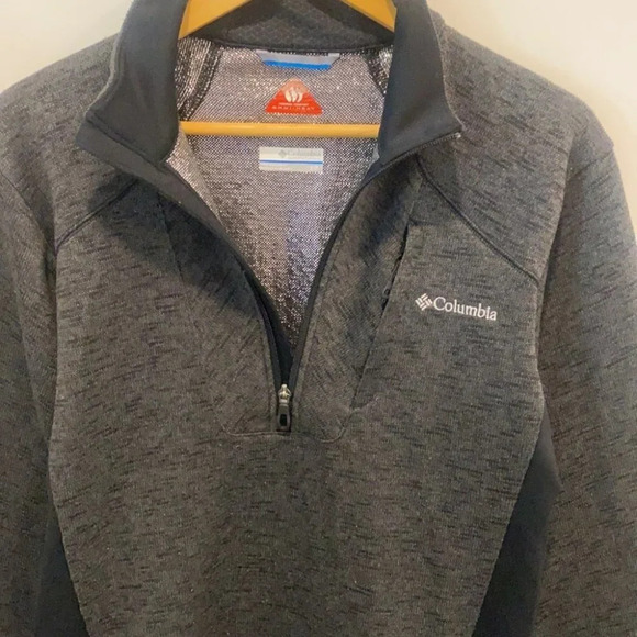 Columbia Omni Wick 1/4 zip long sleeve sweater SM - Picture 6 of 11